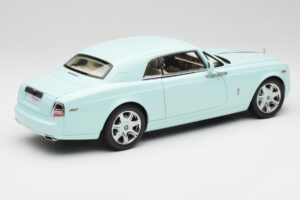 Rolls-Royce Phantom Coupe Turchese Blå Kyosho 1:18 08862TBL Metal — billede 3 af 8