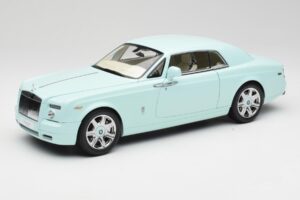 Rolls-Royce Phantom Coupe Turchese Blå Kyosho 1:18 08862TBL Metal