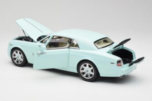 Rolls-Royce Phantom Coupe Turchese Blå Kyosho 1:18 08862TBL Metal — billede 5 af 8
