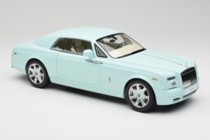 Rolls-Royce Phantom Coupe Turchese Blå Kyosho 1:18 08862TBL Metal — billede 6 af 8
