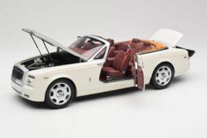 Rolls-Royce Phantom Drophead Coupe English Hvid Kyosho 1:18 08871EW2 Metal — billede 2 af 10