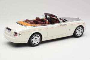Rolls-Royce Phantom Drophead Coupe English Hvid Kyosho 1:18 08871EW2 Metal — billede 5 af 10