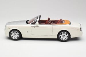 Rolls-Royce Phantom Drophead Coupe English Hvid Kyosho 1:18 08871EW2 Metal — billede 6 af 10
