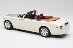Rolls-Royce Phantom Drophead Coupe English Hvid Kyosho 1:18 08871EW2 Metal — billede 9 af 10