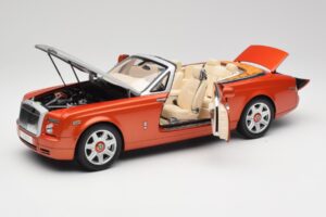 Rolls-Royce Phantom Drophead Coupe Mandarin Orange Kyosho 1:18 08871P Metal — billede 2 af 10