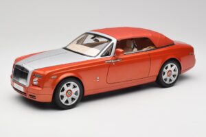 Rolls-Royce Phantom Drophead Coupe Mandarin Orange Kyosho 1:18 08871P Metal — billede 3 af 10