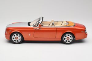 Rolls-Royce Phantom Drophead Coupe Mandarin Orange Kyosho 1:18 08871P Metal — billede 6 af 10