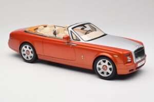Rolls-Royce Phantom Drophead Coupe Mandarin Orange Kyosho 1:18 08871P Metal — billede 8 af 10