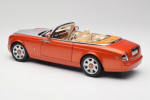 Rolls-Royce Phantom Drophead Coupe Mandarin Orange Kyosho 1:18 08871P Metal — billede 9 af 10