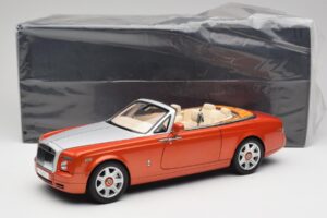 Rolls-Royce Phantom Drophead Coupe Mandarin Orange Kyosho 1:18 08871P Metal — billede 10 af 10