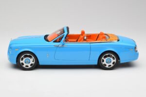 Rolls-Royce Phantom Drophead Coupe Powder Blå Kyosho 1:18 08871BL Metal — billede 6 af 10