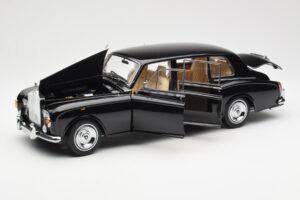 Rolls-Royce Phantom VI EWB Sort Kyosho 1:18 08905BK Metal — billede 2 af 8