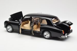 Rolls-Royce Phantom VI EWB Sort Kyosho 1:18 08905BK Metal — billede 5 af 8