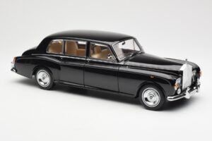 Rolls-Royce Phantom VI EWB Sort Kyosho 1:18 08905BK Metal — billede 6 af 8