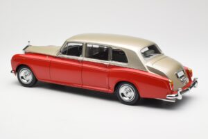 Rolls-Royce Phantom VI Rød Lysbeige Kyosho 1:18 08905RLB Metal — billede 7 af 8
