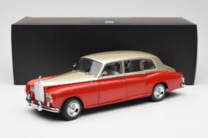 Rolls-Royce Phantom VI Rød Lysbeige Kyosho 1:18 08905RLB Metal — billede 8 af 8