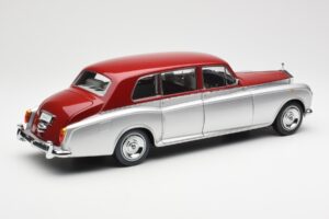 Rolls-Royce Phantom VI Sølv Rød Kyosho 1:18 08905SR Metal — billede 3 af 8