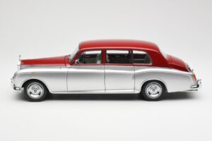 Rolls-Royce Phantom VI Sølv Rød Kyosho 1:18 08905SR Metal — billede 4 af 8