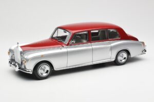 Rolls-Royce Phantom VI Sølv Rød Kyosho 1:18 08905SR Metal