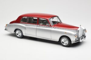 Rolls-Royce Phantom VI Sølv Rød Kyosho 1:18 08905SR Metal — billede 6 af 8