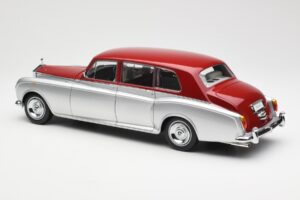 Rolls-Royce Phantom VI Sølv Rød Kyosho 1:18 08905SR Metal — billede 7 af 8