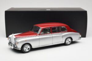 Rolls-Royce Phantom VI Sølv Rød Kyosho 1:18 08905SR Metal — billede 8 af 8