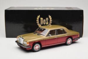Rolls-Royce Silver Spirit Beige Rød BoS Models 1:18 BOS061 Resin — billede 6 af 6