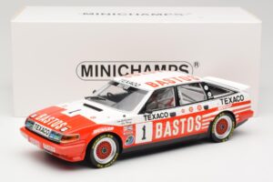 Rover Vitesse SD1 Bastos Texaco #8 T. Walkinshaw / W. Percy Winners Donington 500km 1985 Minichamps 1:18 107851301 Metal — billede 6 af 6