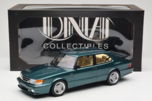 Saab 900 Turbo T16 Airflow Eucalyptus Green DNA 1:18 DNA000095 Metal — billede 6 af 6