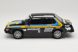 Saab 99 EMS #1 P. Eklund / B. Cederberg Rally Sweden 1977 MCG 1:18 MCG18825R Metal — billede 3 af 6