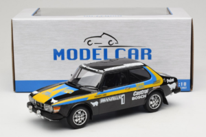 Saab 99 EMS #1 P. Eklund / B. Cederberg Rally Sweden 1977 MCG 1:18 MCG18825R Metal — billede 6 af 6