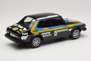 Saab 99 EMS #4 S. Blomqvist / H. Sylvan Rally Sweden Winner 1977 MCG 1:18 MCG18826R Metal — billede 2 af 6