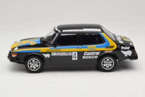 Saab 99 EMS #4 S. Blomqvist / H. Sylvan Rally Sweden Winner 1977 MCG 1:18 MCG18826R Metal — billede 3 af 6