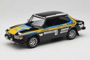 Saab 99 EMS #4 S. Blomqvist / H. Sylvan Rally Sweden Winner 1977 MCG 1:18 MCG18826R Metal