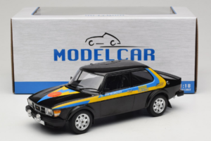Saab 99 Turbo Stig Blomqvist Sort MCG 1:18 MCG18442 Metal — billede 6 af 6