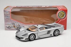 Saleen S7 Sølv Motormax 1:18 73117 Metal — billede 8 af 8