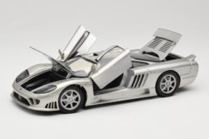 Saleen S7 Sølv Welly 1:18 23124646-M20 Metal — billede 2 af 8