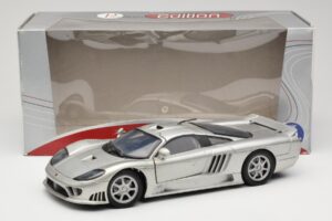 Saleen S7 Sølv Welly 1:18 23124646-M20 Metal — billede 8 af 8