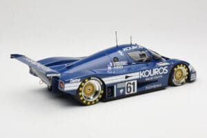 Sauber Mercedes C9 Kouros Racing #61 M. Thackwell / H. Pescarolo 24 Hours of Le Mans 1987 Minichamps 1:18 155873561 Metal — billede 2 af 6