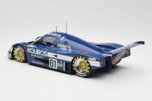 Sauber Mercedes C9 Kouros Racing #61 M. Thackwell / H. Pescarolo 24 Hours of Le Mans 1987 Minichamps 1:18 155873561 Metal — billede 5 af 6
