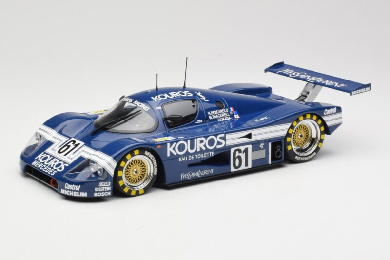 Sauber Mercedes C9 Kouros Racing #61 M. Thackwell / H. Pescarolo 24 Hours of Le Mans 1987 Minichamps 1:18 155873561 Metal