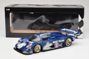 Sauber Mercedes C9 Michelin #61 J-L. Schlesser Winner ADAC Supersprint 1987 Minichamps 1:18 155873581 Metal — billede 6 af 6