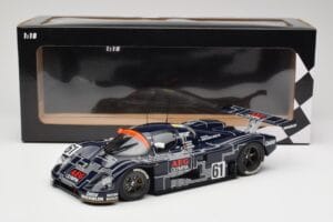 Sauber Mercedes C9 #61 M. Baldi / J. Weaver / J. Mass 24 Hours of Le Mans 1988 Minichamps 1:18 155883561 Metal — billede 6 af 6
