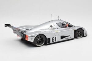 Sauber Mercedes C9 #61 M. Baldi / K. Acheson / G. Brancatelli 2nd Place 24 Hours of Le Mans 1989 Minichamps 1:18 155893561 Me — billede 2 af 6