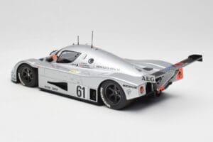 Sauber Mercedes C9 #61 M. Baldi / K. Acheson / G. Brancatelli 2nd Place 24 Hours of Le Mans 1989 Minichamps 1:18 155893561 Me — billede 5 af 6