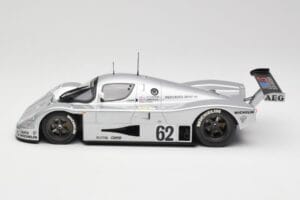Sauber Mercedes C9 #62 J. Schlesser / J-P. Jabouille / A. Cudini 5th Place 24 Hours of Le Mans 1989 Minichamps 1:18 155893562 — billede 3 af 6