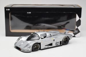 Sauber Mercedes C9 #62 J. Schlesser / J-P. Jabouille / A. Cudini 5th Place 24 Hours of Le Mans 1989 Minichamps 1:18 155893562 — billede 6 af 6