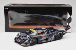 Sauber Mercedes C9 #62 K. Niedzwiedz / K. Acheson 24 Hours of Le Mans 1988 Minichamps 1:18 155883562 Metal — billede 6 af 6