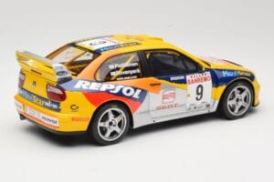 SEAT Cordoba WRC Evo 2 #9 H. Rovanpera / R. Pietilainen Rally San Remo 1999 Otto 1:18 OT483 Resin — billede 2 af 6