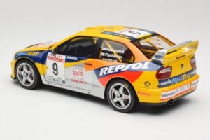SEAT Cordoba WRC Evo 2 #9 H. Rovanpera / R. Pietilainen Rally San Remo 1999 Otto 1:18 OT483 Resin — billede 5 af 6